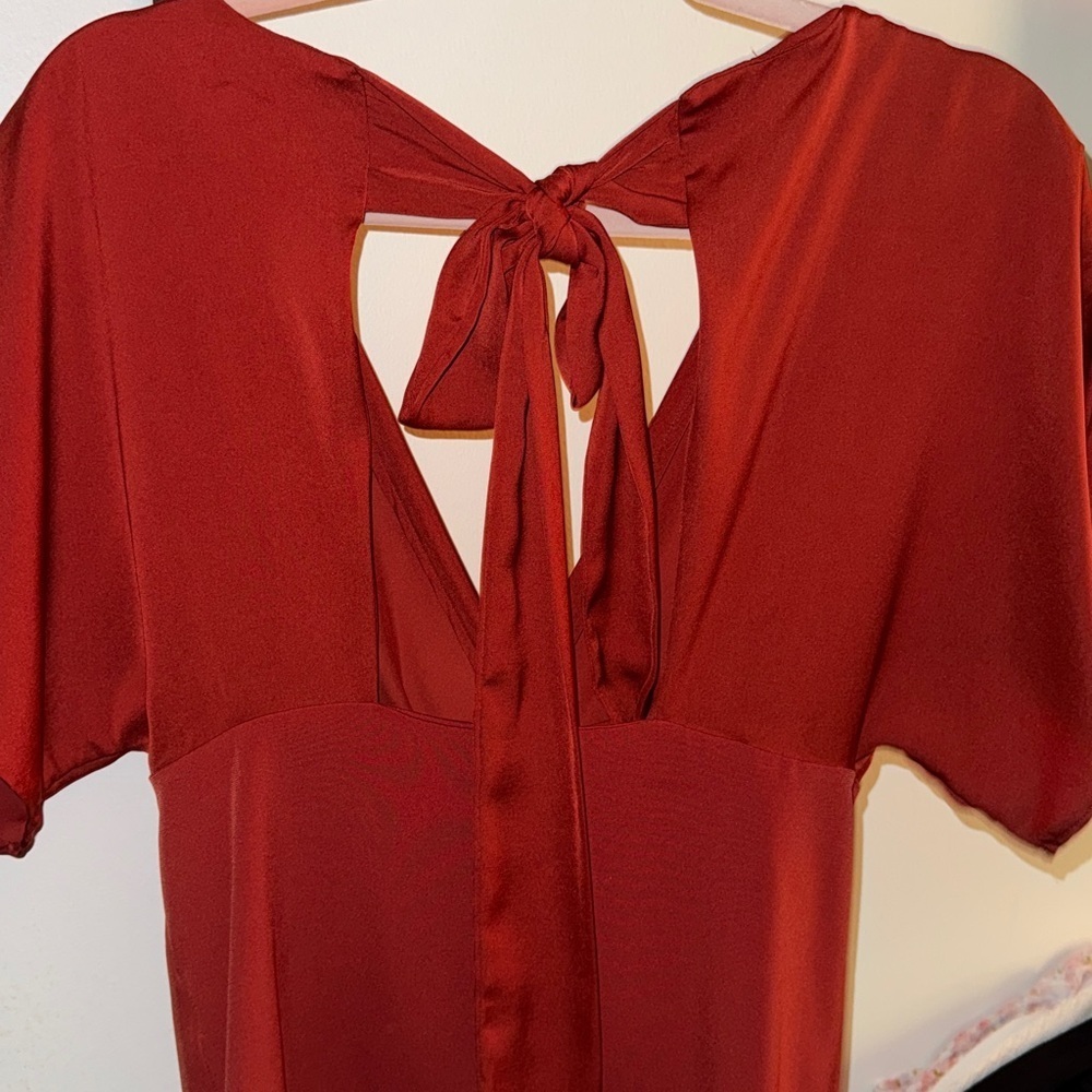 Banana Republic Deep Red Blouse - Picture 3 of 4